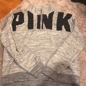 PINK half zip NWOT